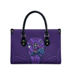 Melbourne Storm Rugby Mascot Leather Bag Australian Rugby Culture - Tribal Inspired Superhero