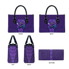 Melbourne Storm Rugby Mascot Leather Bag Australian Rugby Culture - Tribal Inspired Superhero