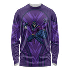 Melbourne Storm Rugby Mascot Long Sleeve Shirt Australian Rugby Culture - Tribal Inspired Superhero