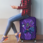 Melbourne Storm Rugby Mascot Luggage Cover Australian Rugby Culture - Tribal Inspired Superhero