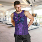 Melbourne Storm Rugby Mascot Men Tank Top Australian Rugby Culture - Tribal Inspired Superhero