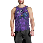 Melbourne Storm Rugby Mascot Men Tank Top Australian Rugby Culture - Tribal Inspired Superhero