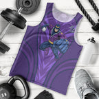 Melbourne Storm Rugby Mascot Men Tank Top Australian Rugby Culture - Tribal Inspired Superhero