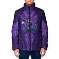 Melbourne Storm Rugby Mascot Padded Jacket Australian Rugby Culture - Tribal Inspired Superhero