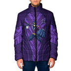 Melbourne Storm Rugby Mascot Padded Jacket Australian Rugby Culture - Tribal Inspired Superhero