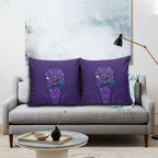 Melbourne Storm Rugby Mascot Pillow Cover Australian Rugby Culture - Tribal Inspired Superhero