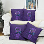 Melbourne Storm Rugby Mascot Pillow Cover Australian Rugby Culture - Tribal Inspired Superhero