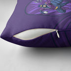 Melbourne Storm Rugby Mascot Pillow Cover Australian Rugby Culture - Tribal Inspired Superhero