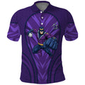 Melbourne Storm Rugby Mascot Polo Shirt Australian Rugby Culture - Tribal Inspired Superhero