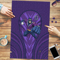 Melbourne Storm Rugby Mascot Puzzle Australian Rugby Culture - Tribal Inspired Superhero