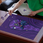 Melbourne Storm Rugby Mascot Puzzle Australian Rugby Culture - Tribal Inspired Superhero