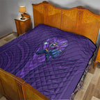 Melbourne Storm Rugby Mascot Quilt Australian Rugby Culture - Tribal Inspired Superhero