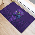 Melbourne Storm Rugby Mascot Rubber Doormat Australian Rugby Culture - Tribal Inspired Superhero