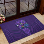 Melbourne Storm Rugby Mascot Rubber Doormat Australian Rugby Culture - Tribal Inspired Superhero