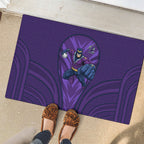 Melbourne Storm Rugby Mascot Rubber Doormat Australian Rugby Culture - Tribal Inspired Superhero