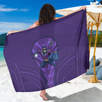 Melbourne Storm Rugby Mascot Sarong Australian Rugby Culture - Tribal Inspired Superhero