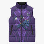 Melbourne Storm Rugby Mascot Sleeveless Puffer Jacket Australian Rugby Culture - Tribal Inspired Superhero