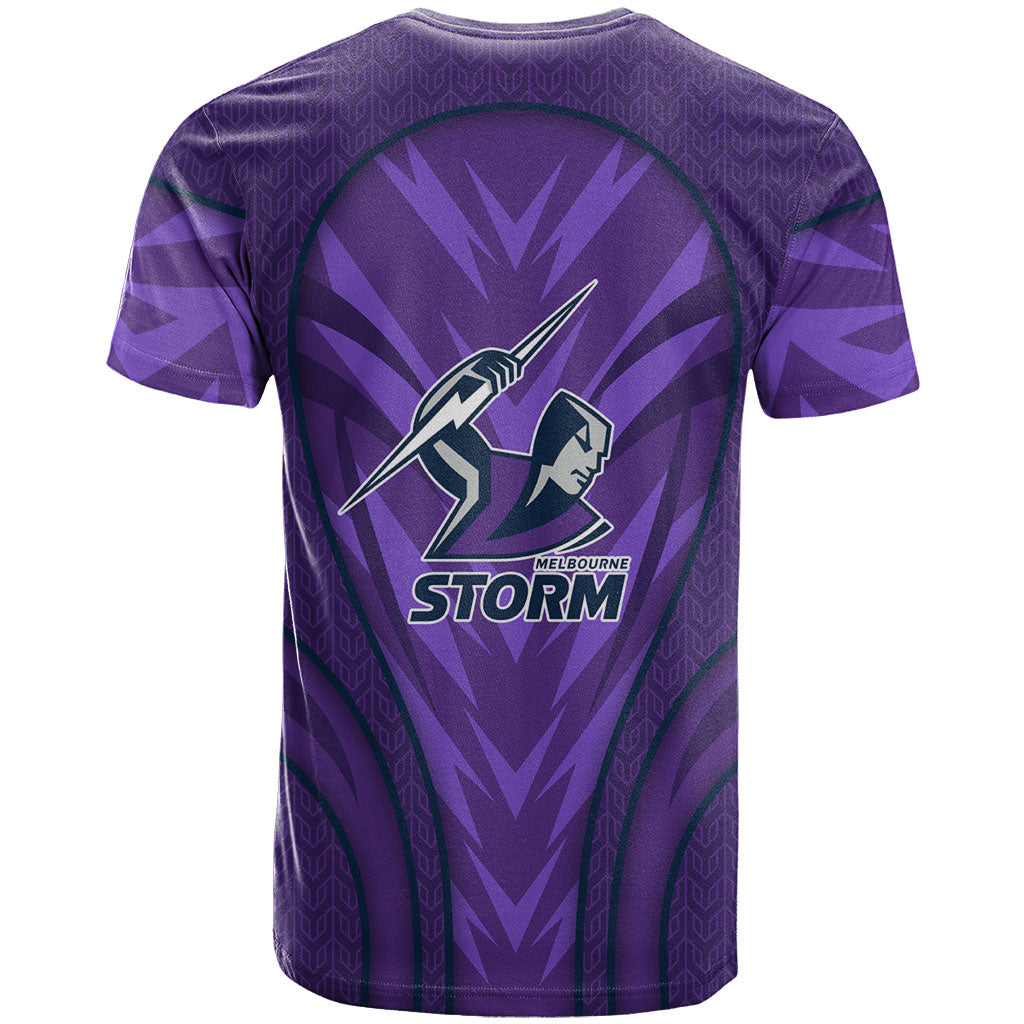 Melbourne Storm Rugby Mascot T Shirt Australian Rugby Culture - Tribal Inspired Superhero