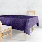 Melbourne Storm Rugby Mascot Tablecloth Australian Rugby Culture - Tribal Inspired Superhero