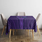 Melbourne Storm Rugby Mascot Tablecloth Australian Rugby Culture - Tribal Inspired Superhero