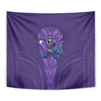 Melbourne Storm Rugby Mascot Tapestry Australian Rugby Culture - Tribal Inspired Superhero