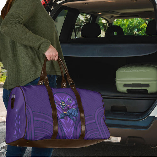 Melbourne Storm Rugby Mascot Travel Bag Australian Rugby Culture - Tribal Inspired Superhero