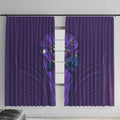 Melbourne Storm Rugby Mascot Window Curtain Australian Rugby Culture - Tribal Inspired Superhero