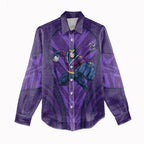 Melbourne Storm Rugby Mascot Women Casual Shirt Australian Rugby Culture - Tribal Inspired Superhero