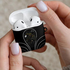 Penrith Panthers Rugby Mascot AirPods Case Australian Rugby Culture - Tribal Inspired Black Panther