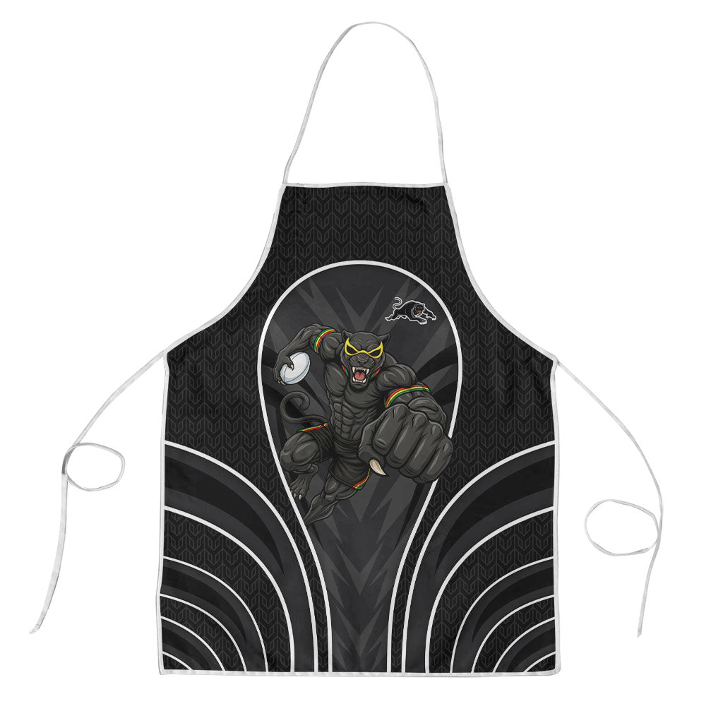 Penrith Panthers Rugby Mascot Apron Australian Rugby Culture - Tribal Inspired Black Panther