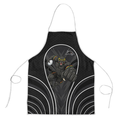 Penrith Panthers Rugby Mascot Apron Australian Rugby Culture - Tribal Inspired Black Panther