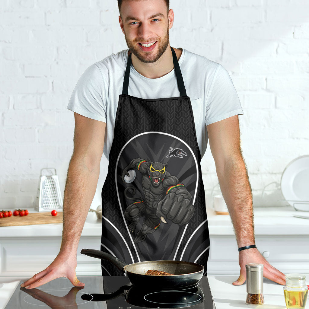 Penrith Panthers Rugby Mascot Apron Australian Rugby Culture - Tribal Inspired Black Panther