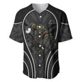 Penrith Panthers Rugby Mascot Baseball Jersey Australian Rugby Culture - Tribal Inspired Black Panther
