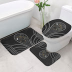 Penrith Panthers Rugby Mascot Bathroom Set Australian Rugby Culture - Tribal Inspired Black Panther