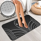 Penrith Panthers Rugby Mascot Bathroom Set Australian Rugby Culture - Tribal Inspired Black Panther