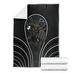 Penrith Panthers Rugby Mascot Blanket Australian Rugby Culture - Tribal Inspired Black Panther