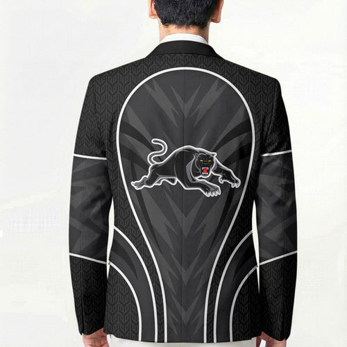Penrith Panthers Rugby Mascot Blazer Australian Rugby Culture - Tribal Inspired Black Panther