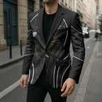 Penrith Panthers Rugby Mascot Blazer Australian Rugby Culture - Tribal Inspired Black Panther
