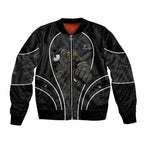 Penrith Panthers Rugby Mascot Bomber Jacket Australian Rugby Culture - Tribal Inspired Black Panther