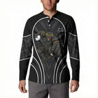 Penrith Panthers Rugby Mascot Button Sweatshirt Australian Rugby Culture - Tribal Inspired Black Panther