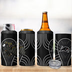 Penrith Panthers Rugby Mascot 4 in 1 Can Cooler Tumbler Australian Rugby Culture - Tribal Inspired Black Panther