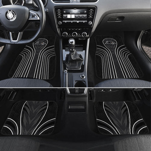 Penrith Panthers Rugby Mascot Car Mats Australian Rugby Culture - Tribal Inspired Black Panther