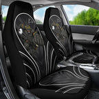 Penrith Panthers Rugby Mascot Car Seat Cover Australian Rugby Culture - Tribal Inspired Black Panther