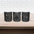 Penrith Panthers Rugby Mascot Ceramic Mug Australian Rugby Culture - Tribal Inspired Black Panther