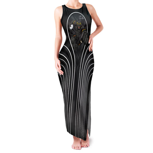 Penrith Panthers Rugby Mascot Family Matching Tank Maxi Dress and Hawaiian Shirt Australian Rugby Culture - Tribal Inspired Black Panther