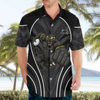 Penrith Panthers Rugby Mascot Hawaiian Shirt Australian Rugby Culture - Tribal Inspired Black Panther