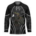Penrith Panthers Rugby Mascot Hockey Jersey Australian Rugby Culture - Tribal Inspired Black Panther