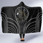 Penrith Panthers Rugby Mascot Hooded Blanket Australian Rugby Culture - Tribal Inspired Black Panther