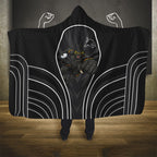 Penrith Panthers Rugby Mascot Hooded Blanket Australian Rugby Culture - Tribal Inspired Black Panther