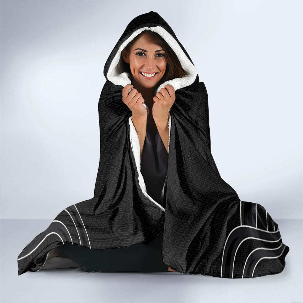Penrith Panthers Rugby Mascot Hooded Blanket Australian Rugby Culture - Tribal Inspired Black Panther